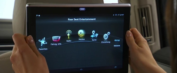 All-New Audi Q7 Tablet and Touchpad Controller Explained