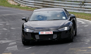 All-New Audi R8 Loses Its Camo During Latest Nurburgring Tests