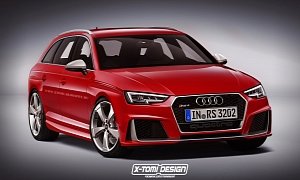 All-New Audi RS4 to Debut at Frankfurt 2017 with Twin-Turbo V6 and 8-Speed Automatic
