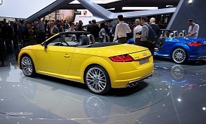 All-New Audi TT and TTS Roadster Mark World Premiere in Paris <span>· Live Photos</span>