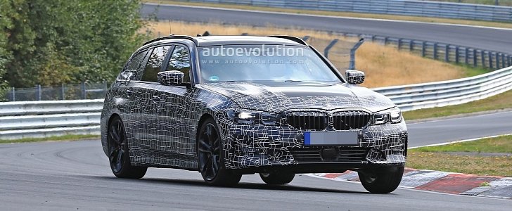 All-New BMW 3 Series Touring Spied Testing at the Nurburgring