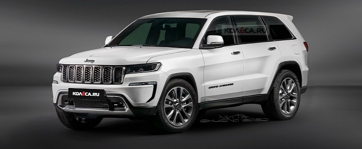 All-New Jeep Grand Cherokee Design Revealed in Accurate Rendering