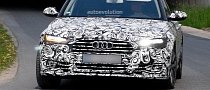 All-New LED Headlights for Audi A6 Facelift Seen for the First Time