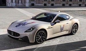 All-New Maserati GranTurismo Goes for a Stroll in Public Using V6 Nettuno Power