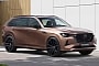All-New Mazda CX-80 Forbidden Fruit Gains CGI Shadow Line and New Wheels For Fun