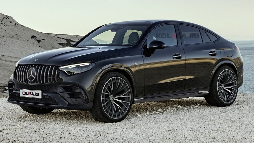 2024 Mercedes-AMG GLC 63 Coupe - Rendering