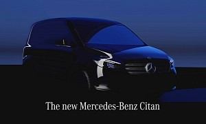 All-New Mercedes-Benz Citan to Debut on August 25 Alongside eCitan EV Sibling