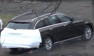 2017 Mercedes E-Class Wagon (S213) Filmed Virtually Undisguised