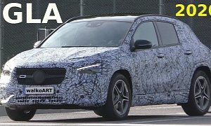 All-New Mercedes GLA Spied for the First Time With Full Production Body