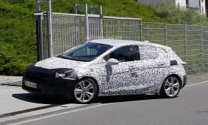 All-New Opel Astra K Arrives at Nurburgring ahead of First High-Speed Tests