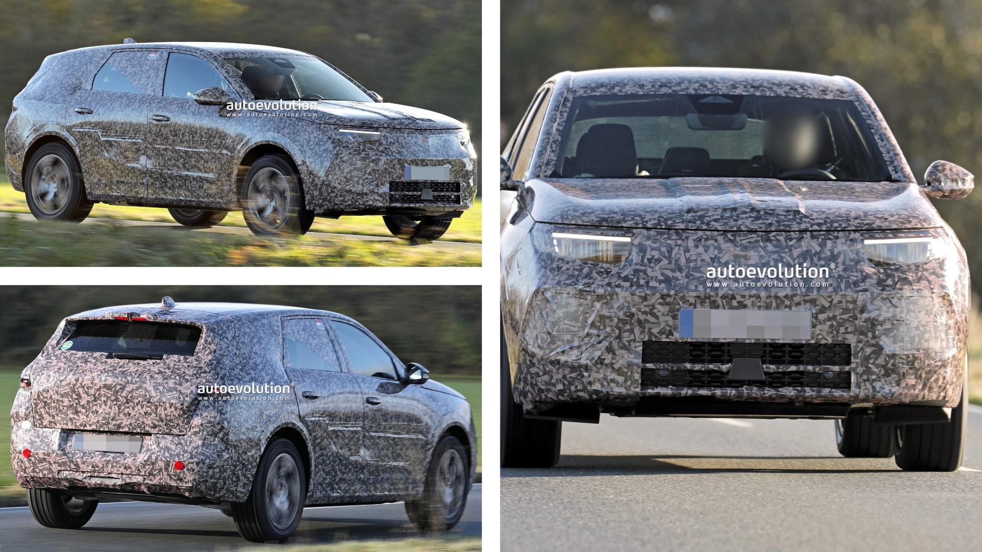 All-New Opel Grandland Spied With EV Power, Think of It as a German Peugeot  e-3008 - autoevolution