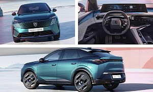 All-New Peugeot 3008 Crossover Coupe Launches in Hybrid and Electric Forms