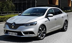All-New Renault Fluence Rendered with Megane Cues