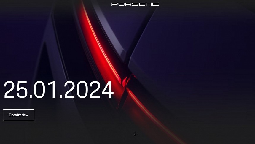 Porsche Macan EV teaser