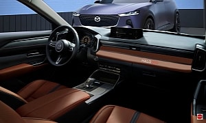 All-New Third-Generation Mazda CX-5 Hybrid Shows Its Colorful Interior, Though Only In CGI