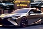 All-New Toyota Camry Meets Fresh Accord and Altima Foes Across Imagination Land