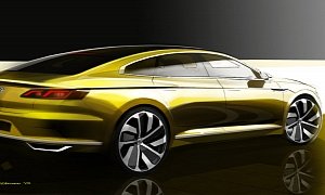 All-New Volkswagen CC Concept Previews CLS Rivaling Four-Door Coupe