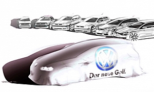 All-New Volkswagen Golf Gets First Teaser