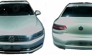 All-New Volkswagen Passat Fully Revealed by Chinese Spy Photos