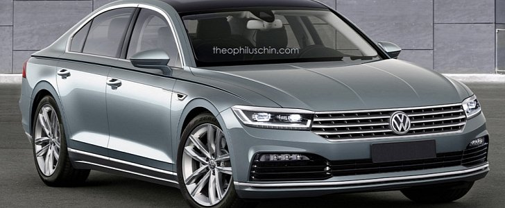 All-New Volkswagen Phaeton Rendered Because the Germans Won't Build It