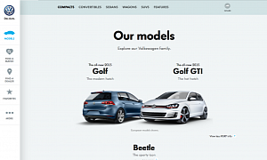 All-New Volkswagen Website Revealed: Great for Tablets and Phones