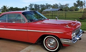 All Original 1961 Chevrolet Impala With Zero Repairs Flaunts Matching Numbers V8