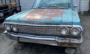 All-Original 1963 Chevrolet Impala Sitting for Decades Begs to Be Restored