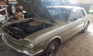 All-Original 1965 Ford Mustang Had Just One Owner, V8 Running Like New