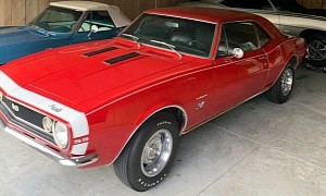 All-Original 1967 Chevrolet Camaro SS Comes Out of Hiding in Mind-Blowing Condition