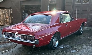 All-Original 1968 Mercury Cougar Emerges From a Garage, Stored Under a Cover