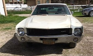 All-Original 1969 AMC AMX Has Been Parked Since the 80s, Is Ready to Start Fresh