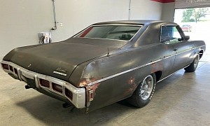 All-Original 1969 Chevrolet Impala Leaves Long-Time Storage with Working V8 Under the Hood