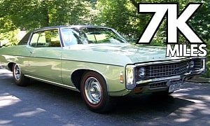 All-Original 1969 Chevrolet Impala Shows Up With a Mileage You Probably Won't Believe