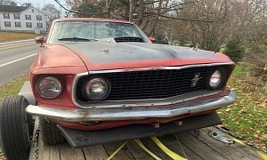 All-Original 1969 Ford Mustang Mach 1 Garage Find Goes Outside After 27 Years, M Code