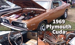 All Original and Unrestored 1969 Plymouth Barracuda Is the Perfect Time Capsule