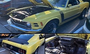 All-Original and Unrestored 1970 Ford Mustang Boss 302 Proudly Displays Battle Scars