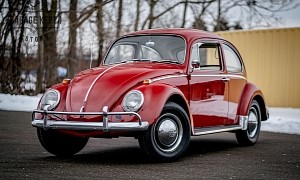 All-Original, Survivor 1965 VW Beetle Had One Owner and Trips of Just 1,714 Miles