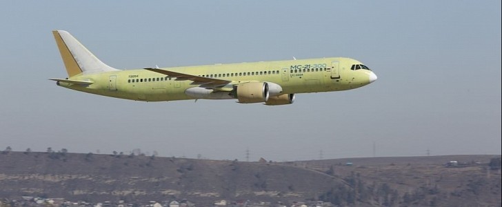 Irkut, the manufacturer of the MC-21-300, is now sanctioned by the U.S.