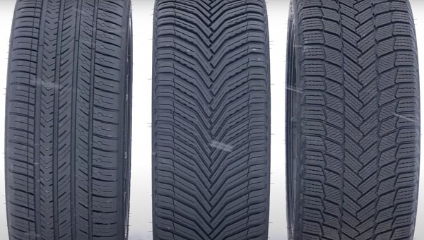 All Season tires versus Winter tires comparison test