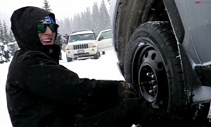 All-Season vs. All-Weather vs. Snow Tires Tested by The Fast Lane in the Snow