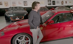All the Feels: Richard Hammond Briefly Reunites With His Beloved Ferrari 550
