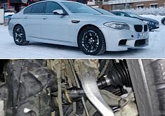All-Wheel Drive BMW M5 Mule Spied Testing in the Snow for the First Time