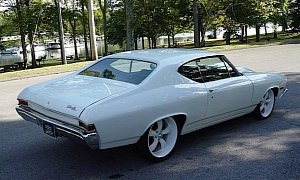 All-White 1968 Chevrolet Chevelle Is How Pure Muscle Looks Like