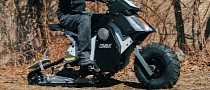 All-Year Fun Is How Daymak's Combat "E-Bike" Likes To Roll: Just Add Tracks During Winter