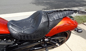 Alligator Skin Seats Look a Bit Creepy, and So Does the Matching Vest
