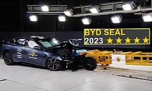 Almost As Good as the Tesla Model 3: 2023 BYD Seal Gets Five-Star Euro NCAP Safety Rating