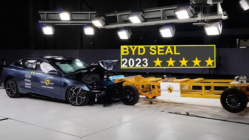 2023 BYD Seal Crash Testing