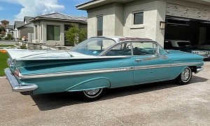 Almost Everything on This Alluring Second-Gen Chevy Impala Is Dated 1959