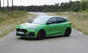 Almost Forgotten Ford Focus ST Mild Sporty Hatch Gets Updated With New Track Pack