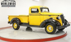 Almost Pristine 1937 Chevrolet Truck for Sale Is a $20K Yellow Bargain